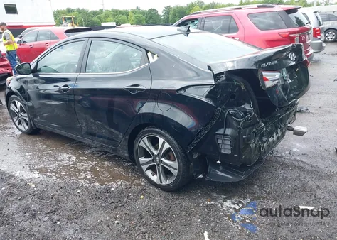 2015 Hyundai Elantra Sport из США, поврежденный, VIN KMHDH4AH3FU237634